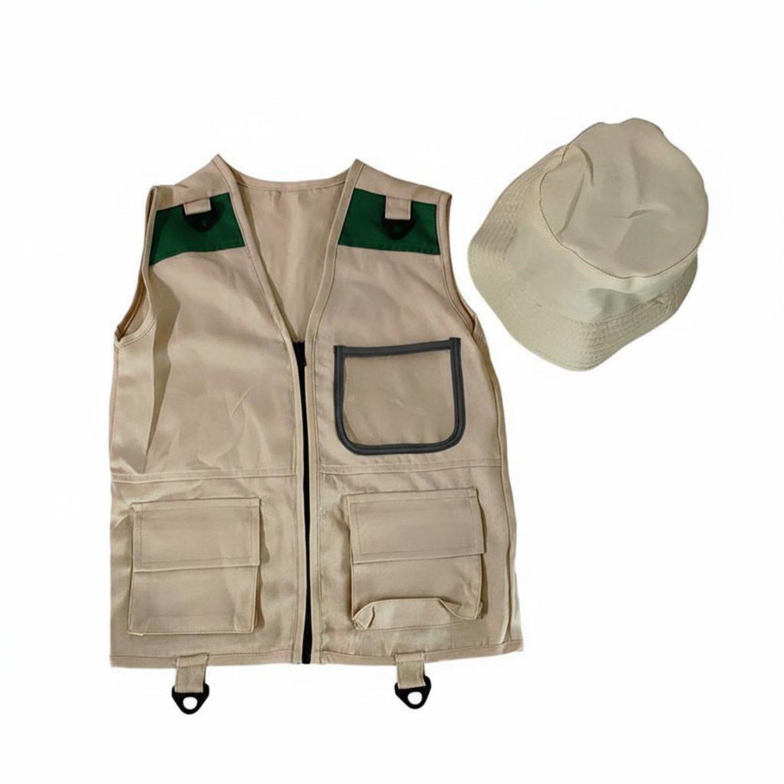Outdoor Adventure Kit For Boys - Colete de Explorador Infantil, Fantasia de