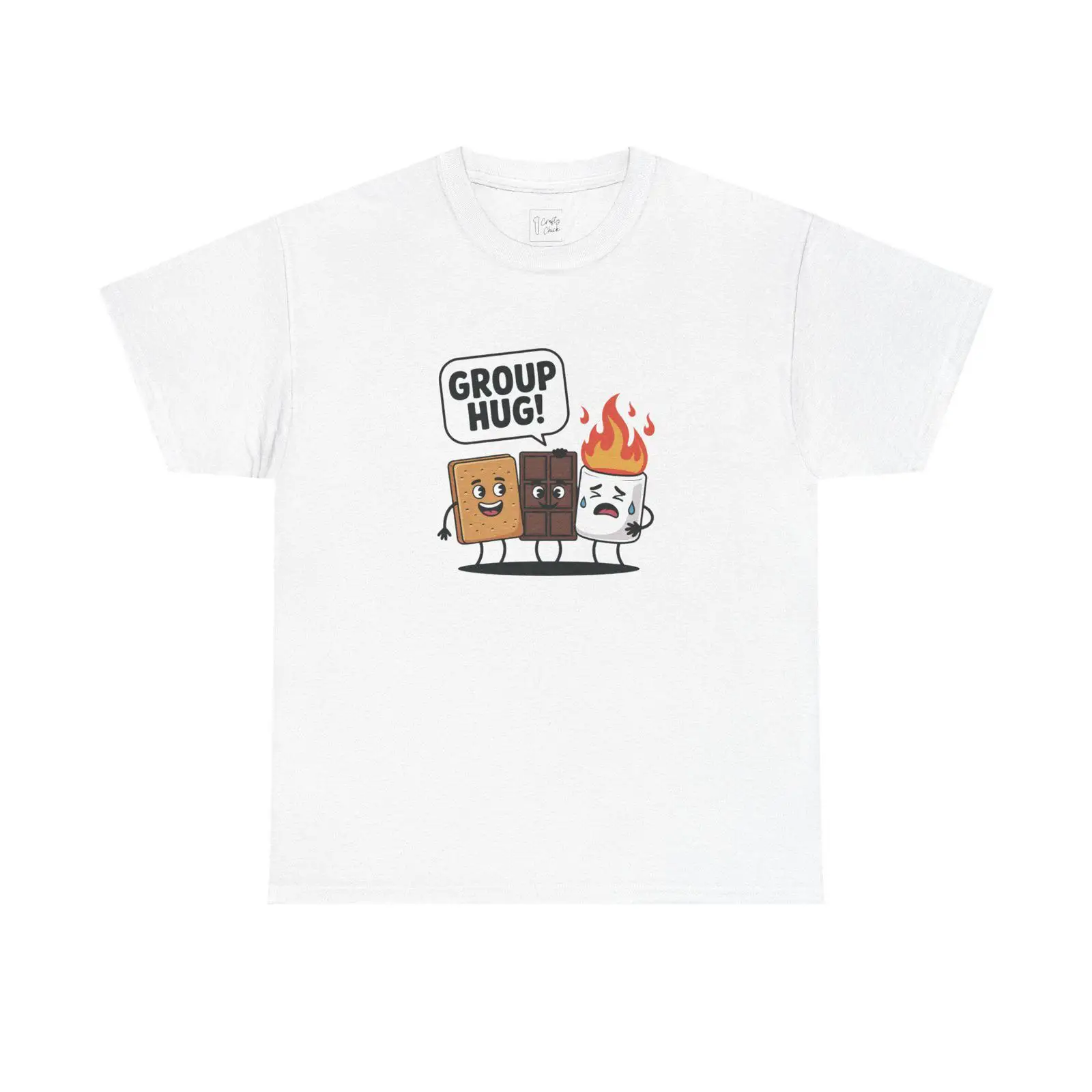 Outdoor Adventure Group - Camiseta Adventure Smores para Camping, Engraçada