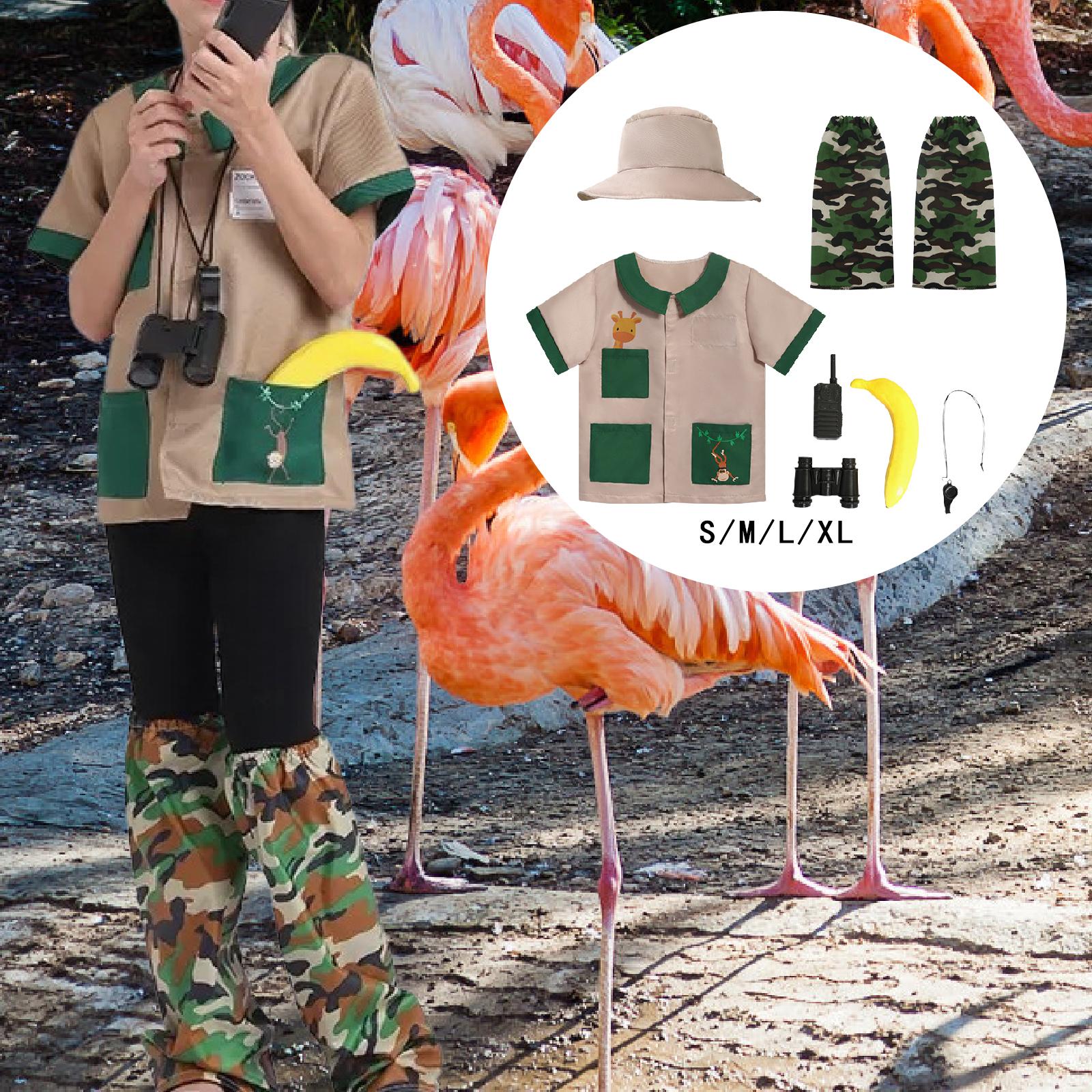 Outdoor Adventure Kit For Kids - Conjunto de fantasia infantil de explorador,