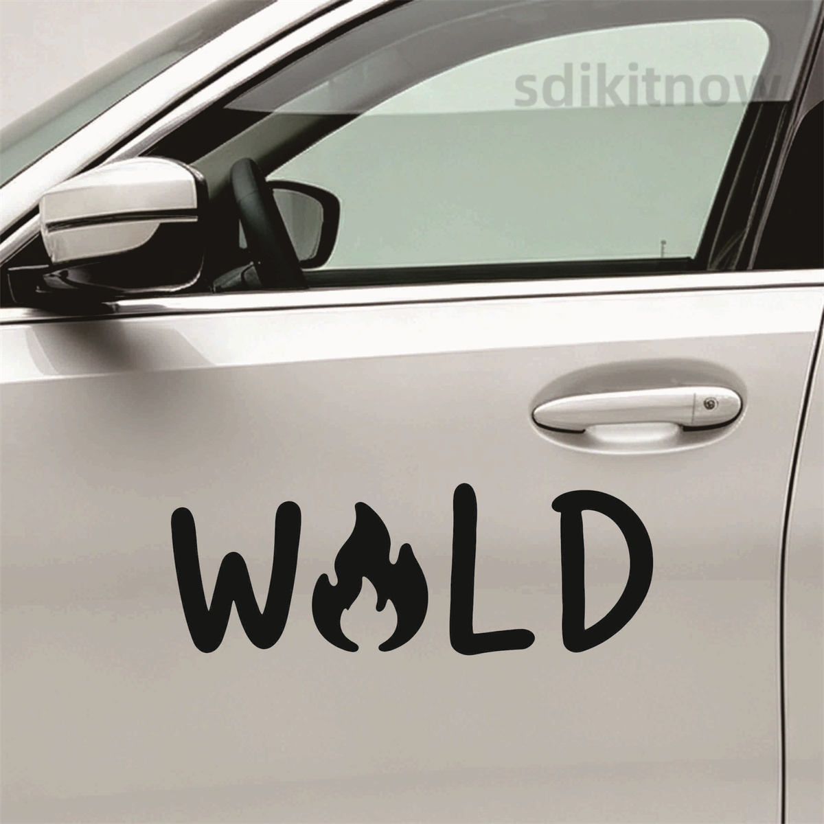 Outdoor Adventure Words - Adesivo de Vinil para Carro com