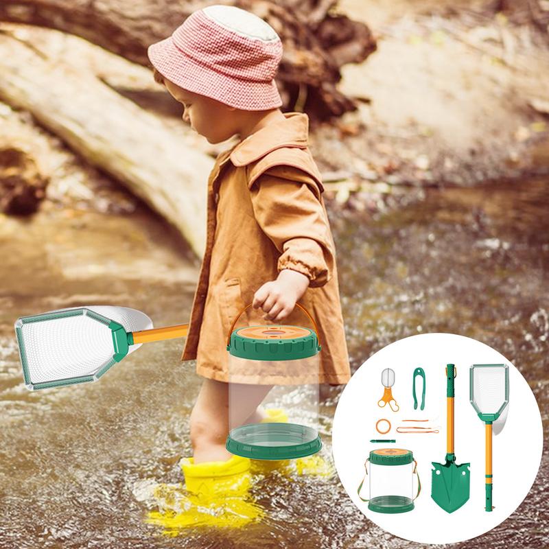 Outdoor Adventure Kit For Kids - Kit de captura de borboleta retrátil,