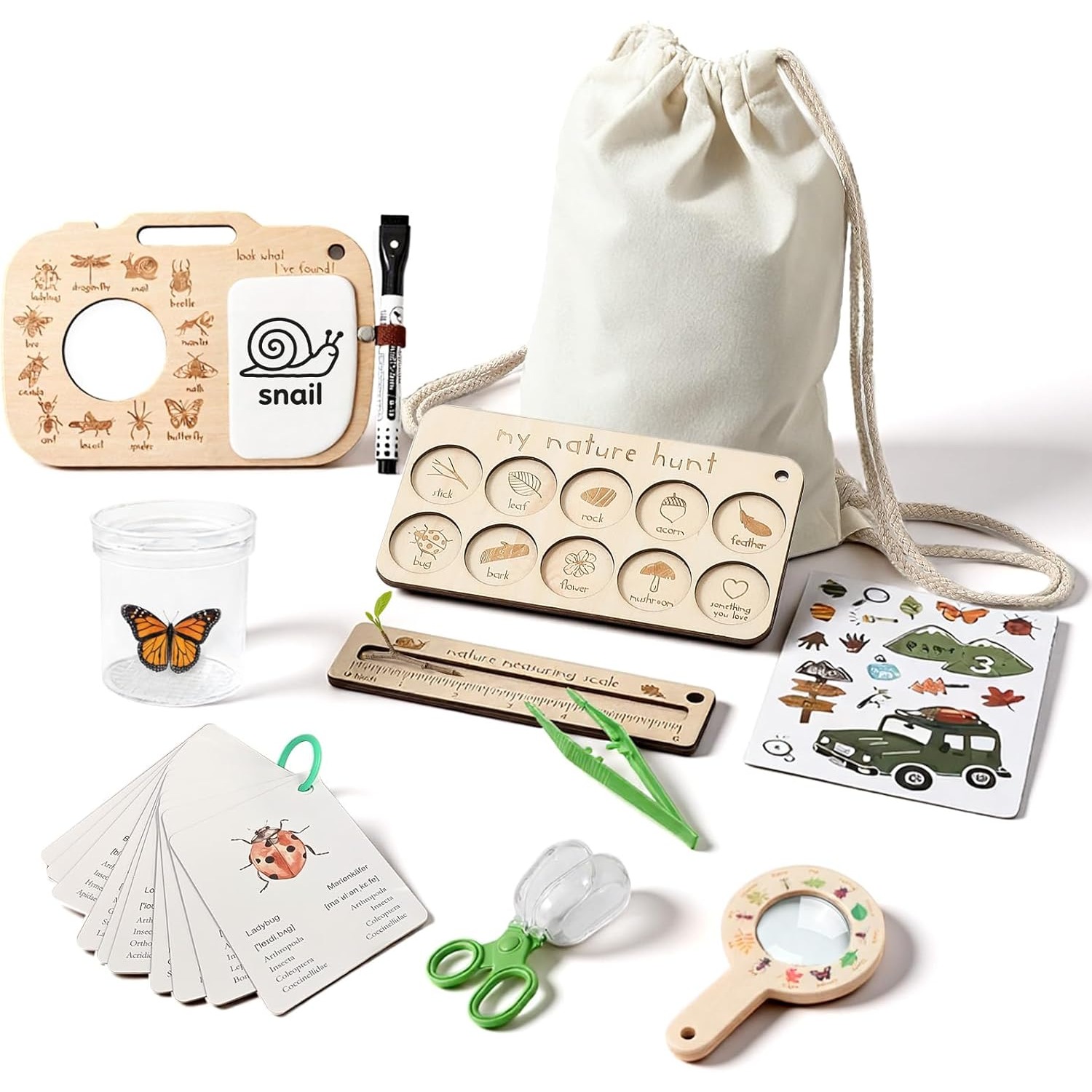 Outdoor Adventure Kit For Kids - Kit de Captura de Insetos para