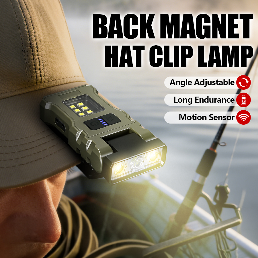 Headlamp Waterproof Rechargeable - Farol usb c 400lm, luz de