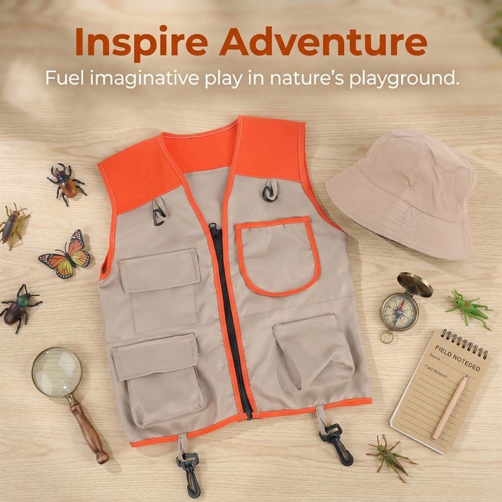 Colete Infantil de Verão para  - Outdoor Adventure Kit For Kids avaliação e preço