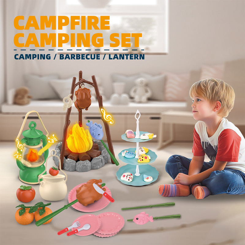 Crianças conjunto de acampamen - Outdoor Adventure Kit For Boys avaliação e preço