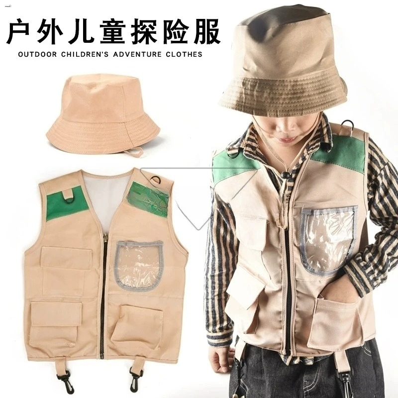 Colete e Chapéu de Explorador  - Outdoor Adventure Kit For Boys avaliação e preço