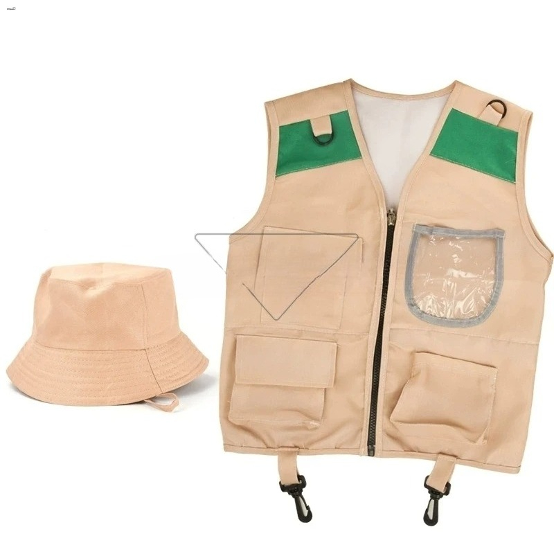 Colete e Chapéu de Explorador  - Outdoor Adventure Kit For Boys avaliação e preço