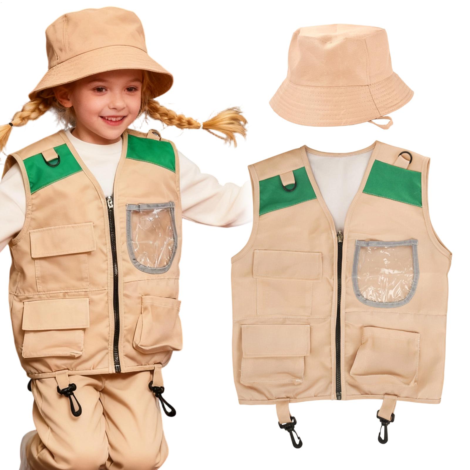 Colete e Chapéu de Explorador  - Outdoor Adventure Kit For Boys avaliação e preço