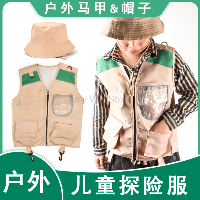 Crianças explorador colete e c - Outdoor Adventure Kit For Boys avaliação e preço