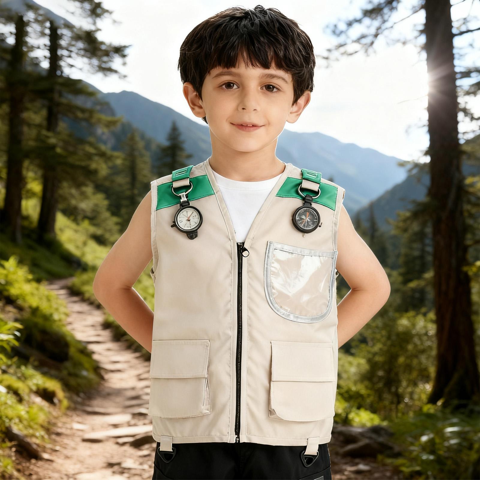 Colete de Explorador Infantil: - Outdoor Adventure Kit For Kids avaliação e preço