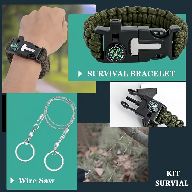 Kit de Sobrevivência 242 para  - Outdoor Adventure Gifts avaliação e preço