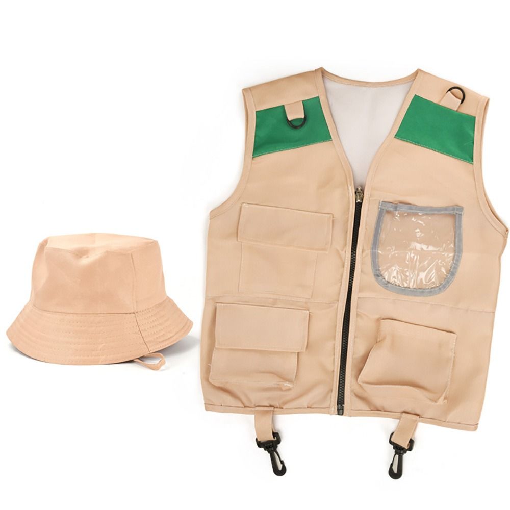 Colete e Chapéu de Explorador  - Outdoor Adventure Kit For Kids avaliação e preço