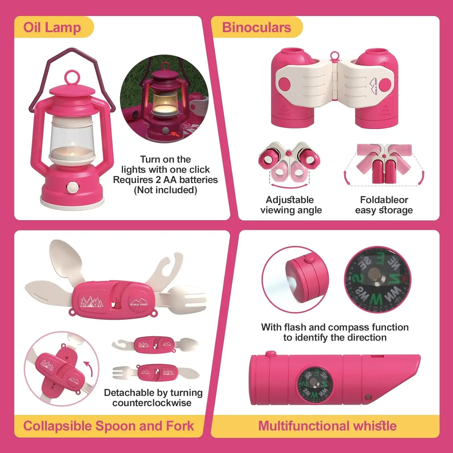 ‌ Conjunto de brinquedos de ex - Outdoor Adventure Kit For Kids avaliação e preço
