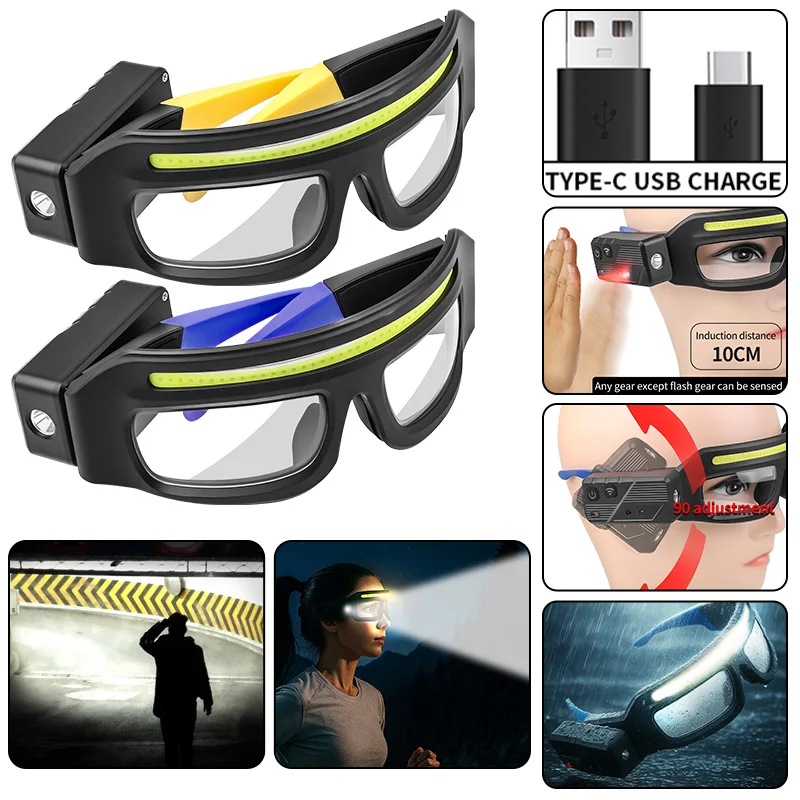 Lanterna de Cabeça LED COB, Lu - Headlamp Waterproof Rechargeable avaliação e preço
