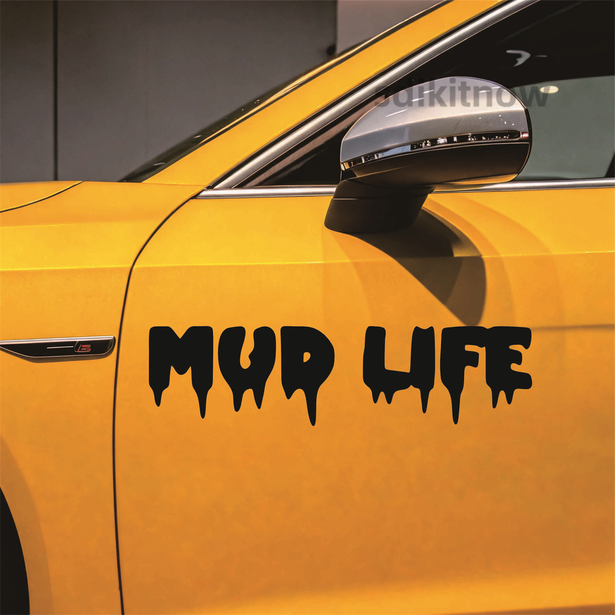Adesivo de carro Dripping Mud  - Outdoor Adventure Words avaliação e preço