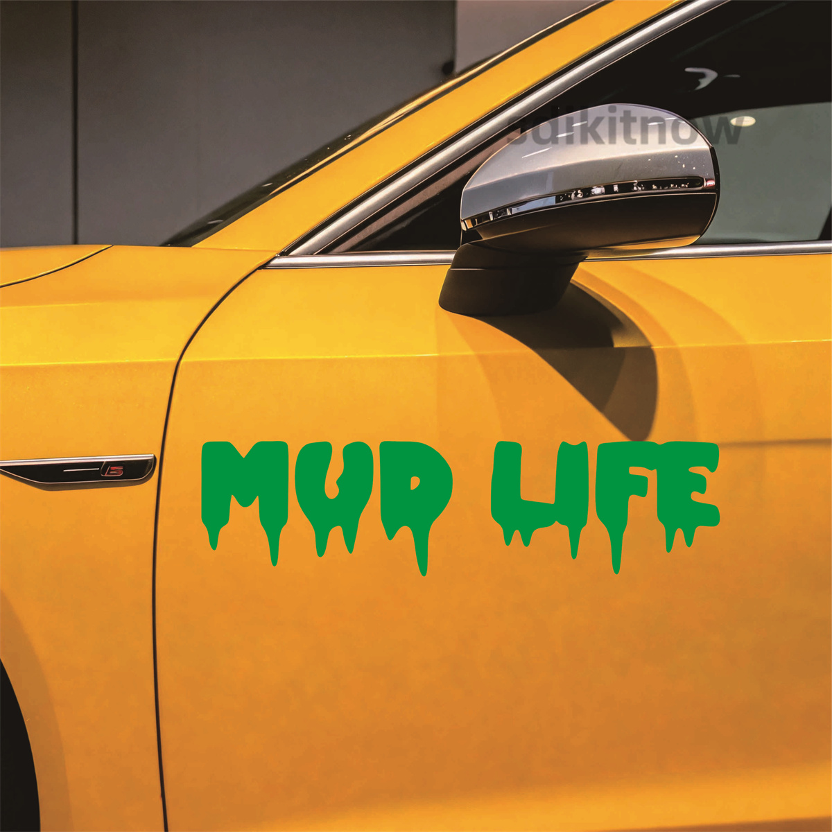 Adesivo de carro Dripping Mud  - Outdoor Adventure Words avaliação e preço