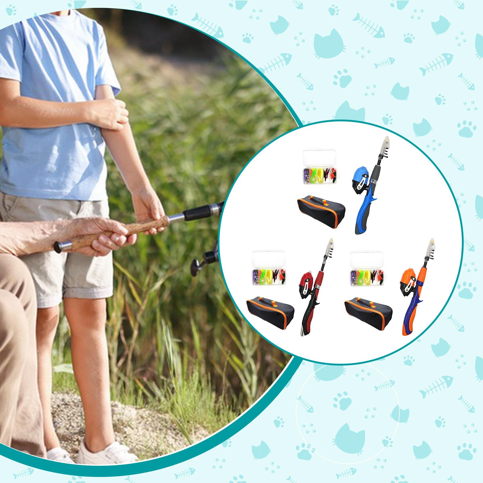 Kit de Vara de Pesca Mini para - Outdoor Adventure Kit For Kids avaliação e preço