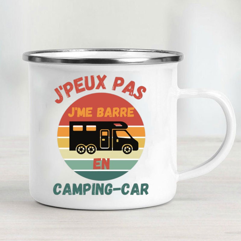 Caneca de Esmalte para Caravan - Outdoor Adventure Gifts avaliação e preço