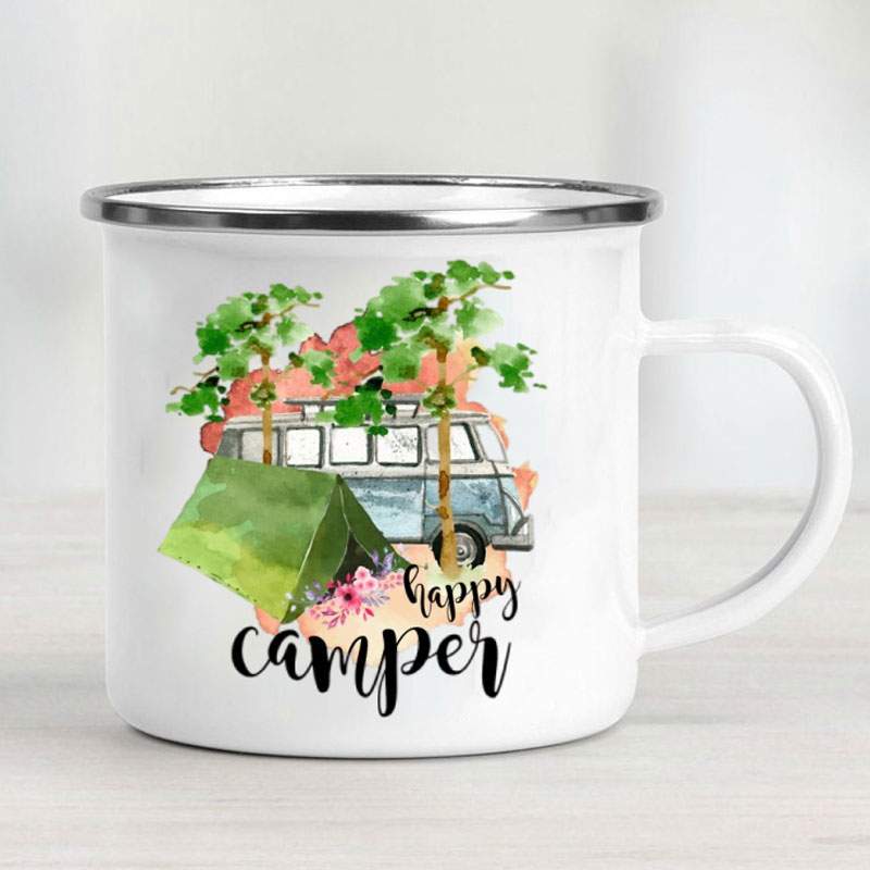 Caneca de Esmalte para Caravan - Outdoor Adventure Gifts avaliação e preço
