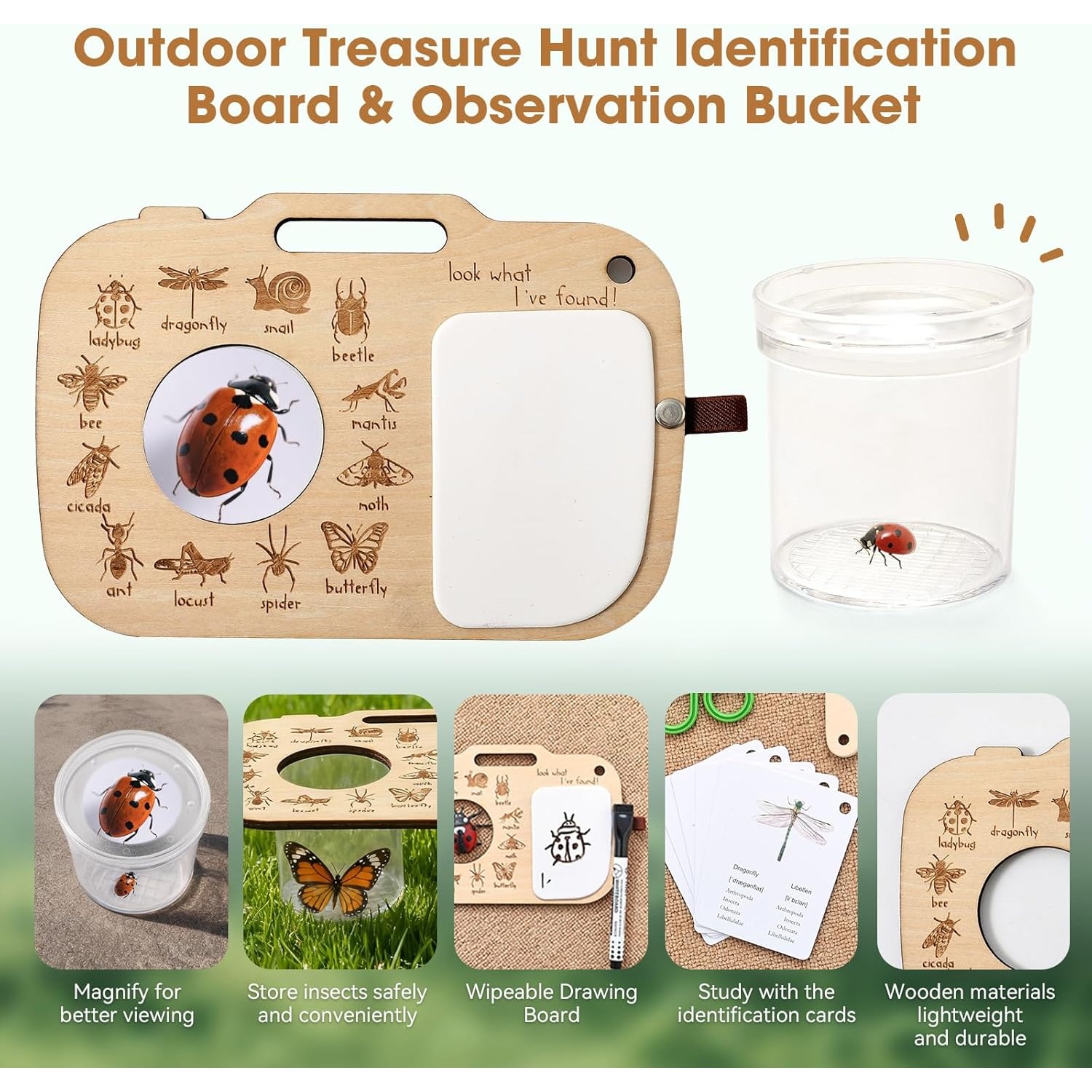 Kit de Captura de Insetos para - Outdoor Adventure Kit For Kids avaliação e preço
